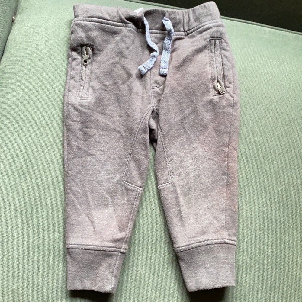 JCrew kids sweat pants.  Grey 2T